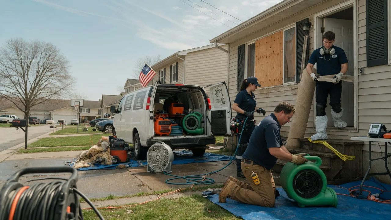Water Damage Restoration in Hillsdale, PA near me